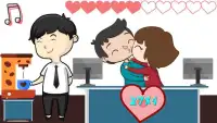 Work Kiss Game Screen Shot 2