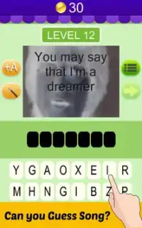 Guess the Song Lyrics Quiz Screen Shot 0