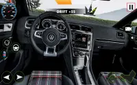 Extreme City Car Drive Simulator 2021 : VW Golf Screen Shot 1