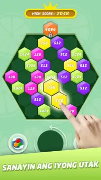 Crazy Hexagon-Kumita ng card ng regalo Screen Shot 0