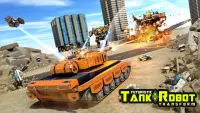Tank Transform War Robot Game Screen Shot 1