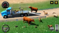 Farm Animal Truck Driving Game Screen Shot 0