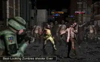 Zombie Saia Atirador de elite Tiroteio Screen Shot 2