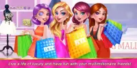 Rich Girl Shopping Day: Dress up & Makeup Games Screen Shot 1