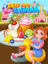 Deep Fried Ice Cream - Carnival Street Food Maker Screen Shot 3