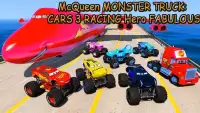 McQueen MONSTER TRUCK: CARS 3 RACING Hero FABULOUS Screen Shot 5