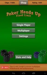Poker Heads Up: Fixed Limit Screen Shot 6