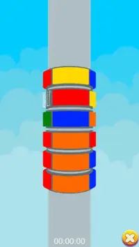 Цветная башня (Цветной пазл) Screen Shot 0