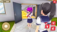 Anime Girl High School Life 3D : Japanese Sim 2021 Screen Shot 0