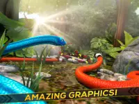 Jungle Snake Run: Animal Race Screen Shot 1