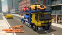モンスタートラックトランスポーターゲーム車の貨物 Screen Shot 0