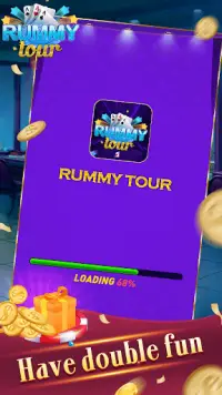 Rummy Tour - play live Rummy for free Screen Shot 0