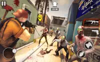 मौत का हमलावर: ज़ोंबी उत्तरजीविता शूटिंग खेल Screen Shot 0