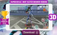 Super Build Best Match Henshin Heroes Screen Shot 2