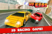 My Cars: Blocky Car Racing Sim Screen Shot 0
