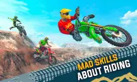 Crazy Bike Racing Stunt-Spiel Screen Shot 0