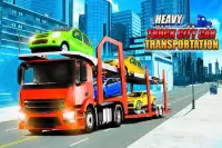 Heavy Truck City Car Transportation Screen Shot 0