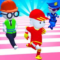 Knockout Fall Guys 3D Run - Royale Race