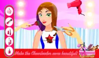 cheerleader mode - make-up salon voor supersterren Screen Shot 0