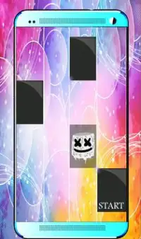 Marshmello Piano Tiles Screen Shot 2