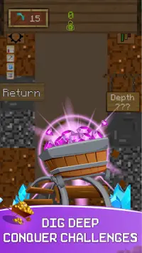 Mine Deeper - Gem Mining Idle Screen Shot 3