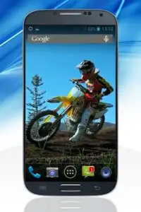 Moto Racing Live Wallpaper Screen Shot 0