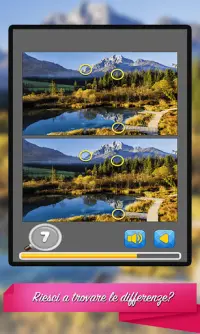 Trova la differenza: Natura * Gioco gratis Screen Shot 0