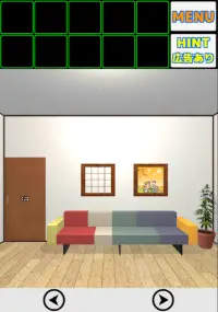 脱出ゲームNo.6【ワンルームからの脱出】 Screen Shot 1