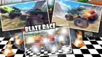 Blaze Monsters Race Car : City Adventure Screen Shot 0