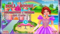 Doll House Decoration & Design: Girls Games Screen Shot 0