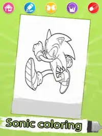 New Coloring Sponge and sonic Book cmz 2019 Screen Shot 2