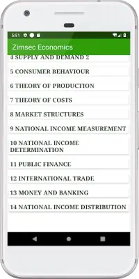 Zimsec Economics Revision Screen Shot 1