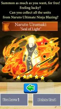 Ultimate Ninja Pearl Simulator for Naruto Blazing Screen Shot 1