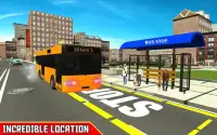 Ny kota bis Simulator 2017 3D Screen Shot 3