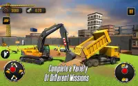 City Heavy Excavator Crane 3D Screen Shot 0