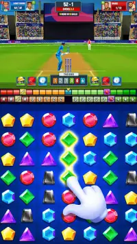 Cricket Rivals - New Cricket Match 3 Puzzle Games Screen Shot 8