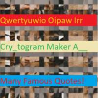 Cryptogram Maker App