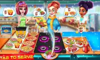 Crazy Chef pizza Maker- Hot Dog Maker Cooking Game Screen Shot 0