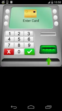 ATM cash and money simulator game 2 Screen Shot 0