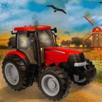 Großer Landwirtschafts-Simulator-Traktorantrieb