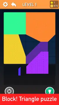 Tangram Osmo King - Triangle Design Square Puzzle Screen Shot 4