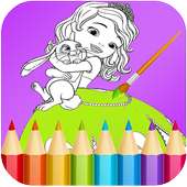 Princess Coloring Pages for Kids, Boys & Girls