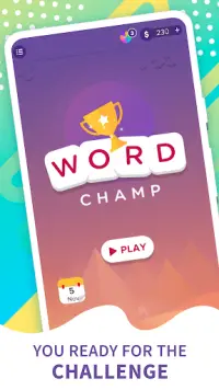 Word Champ - Word Puzzle Game Screen Shot 0