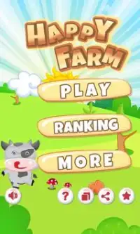 Happy Farm Jump - Kids Game Screen Shot 0