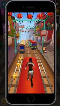 Lassie Run : Subway irunner Screen Shot 3