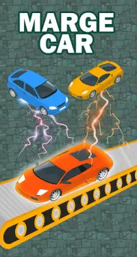 Merge Cars - Idle Click Tycoon Merging Game Screen Shot 1