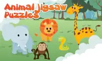 Kids Animal Jigsaw Puzzle Screen Shot 0