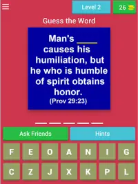 “Proverbs” Bible Quiz (Bible Game) Screen Shot 11