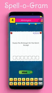 Spello - English Word Games Screen Shot 7
