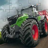 Jigsaw Puzzles Fendt Tractor Games Percuma 🧩🚜🧩 Screen Shot 3